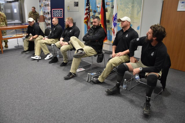 Wounded warriors visit Wiesbaden