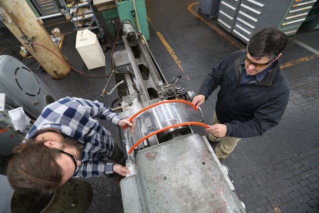 Watervliet Arsenal installs machine guards, boosts user safety