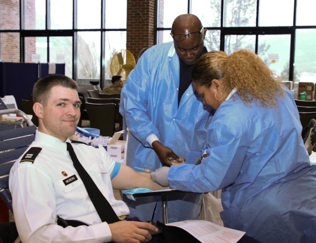 West Point staff, cadets learn about importance of donating blood