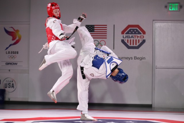 Taekwondo Soldier-athletes work toward Olympic dreams