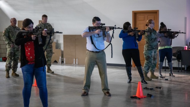 1st TSC civilians build esprit de corps with SAM-T