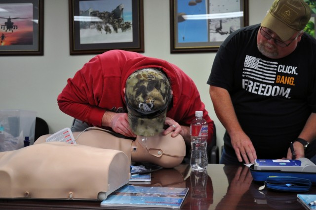 Crane Army Provides CPR Training for Employees