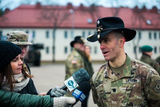 2CR takes authority of eFP Battle Group Poland