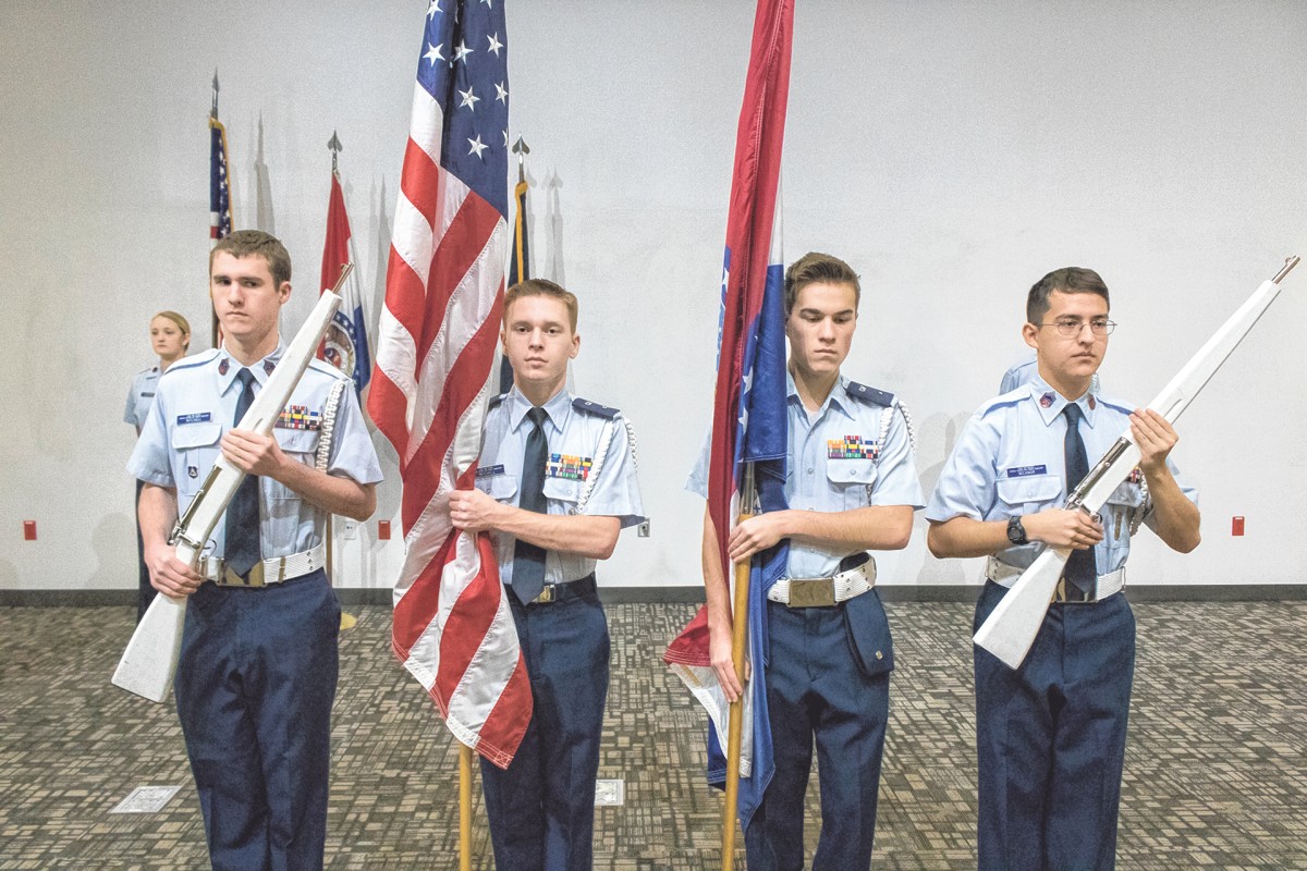 Local Civil Air Patrol squadron to compete in color guard competition