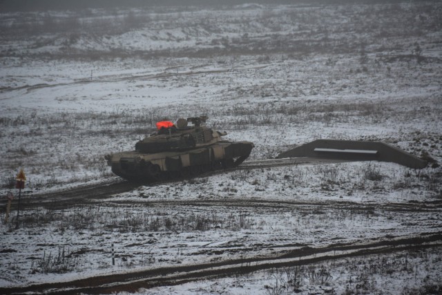 1-9 CAV 'Headhunters' Soldiers participate in live fire range training