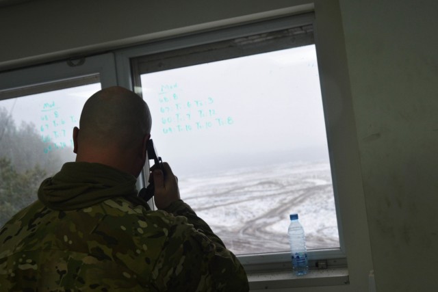 1-9 CAV 'Headhunters' Soldiers participate in live fire range training