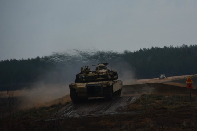 1-9 CAV 'Headhunters' Soldiers participate in live fire range training