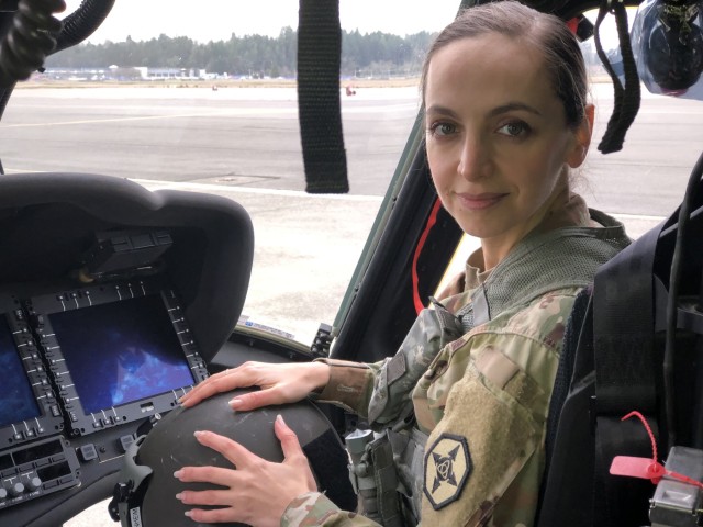 From the desert to the cockpit: Army Reserve aviator shares her story