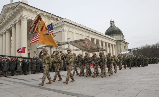 'Head Hunters' join 101st Armed Forces Day celebration
