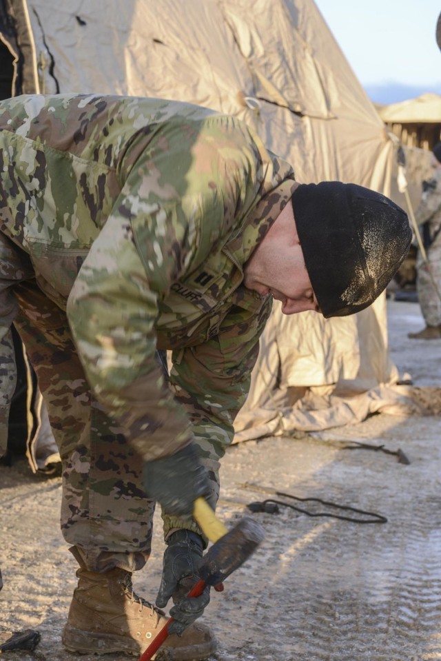 Blackjack Brigade prepares for Combined Resolve XIII; tactical operations center assembly