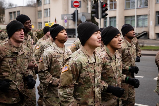 1-9 CAV Soldiers participate in Road of Life and Death run
