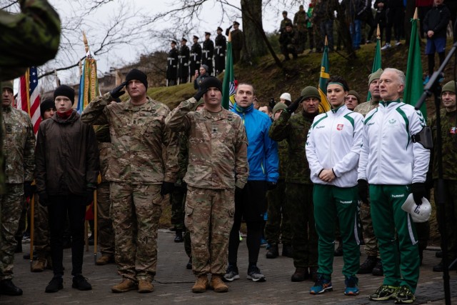 1-9 CAV Soldiers participate in Road of Life and Death run