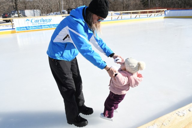 Fort Drum FMWR opens new ice rink for recreational skating