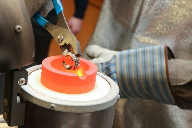 West Point Association of Graduates' ring melt