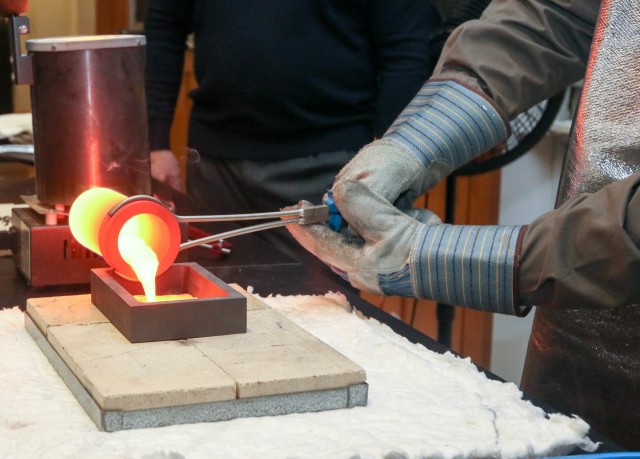 West Point Association of Graduates' ring melt