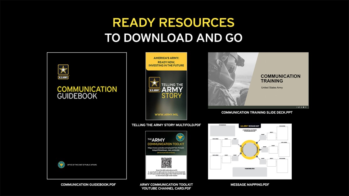 Communication Toolkit Ready Resources Article The United States Army