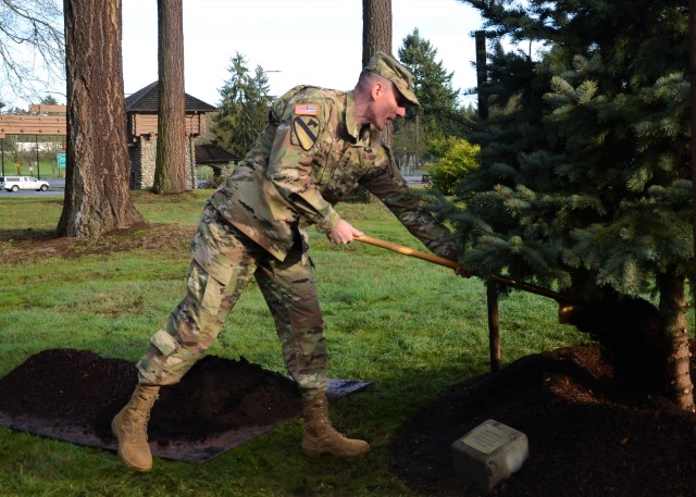 New tree takes root at Commanding General's Arboretum
