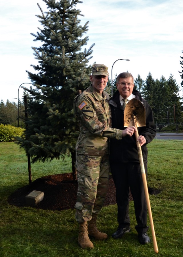 New tree takes root at Commanding General's Arboretum