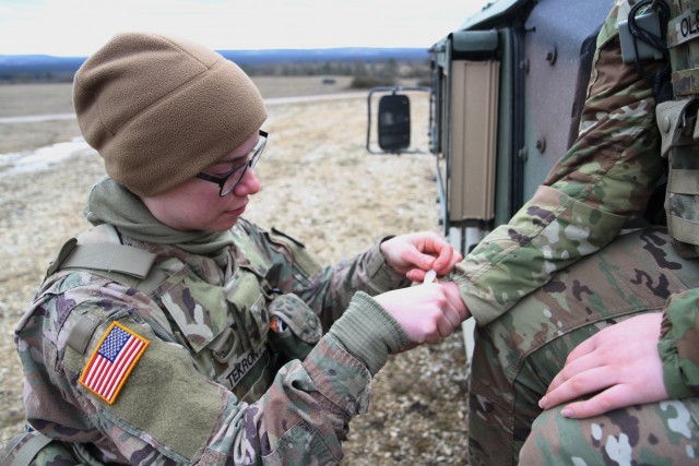 National Guard gives combat medic priceless training