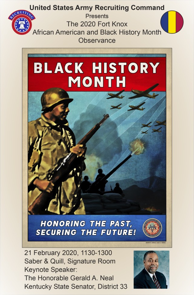 USAREC to host 2020 African American Black History Month Observance Feb. 21