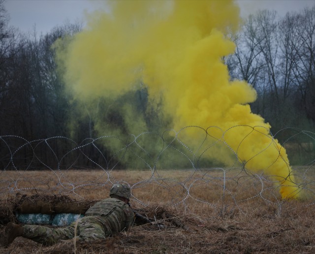 Soldiers exceed expectations during base defense exercise