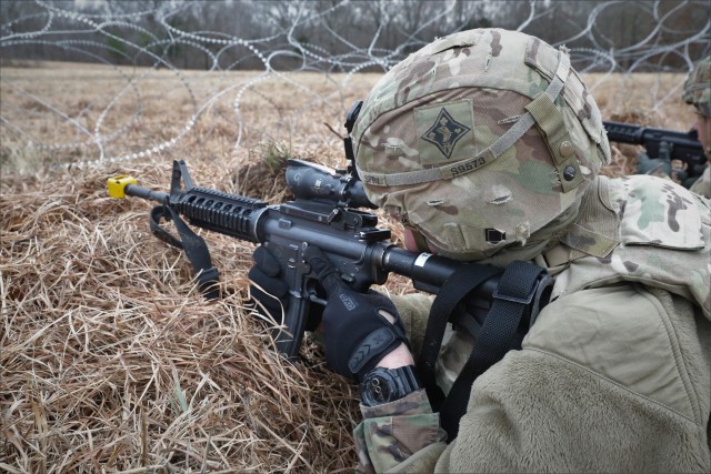 Soldiers exceed expectations during base defense exercise