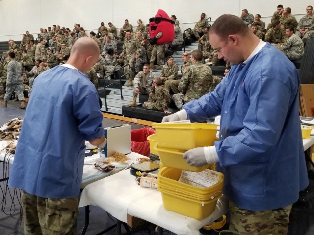 Army Reserve Warrior Medics support critical Armed Services Blood Program