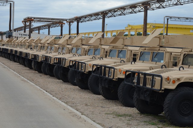 Red River completes up-armored HMMWVs