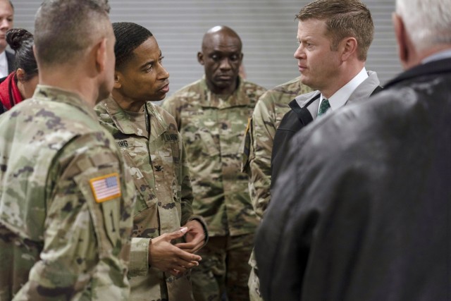 Secretary of the Army visits 403rd AFSB in South Korea