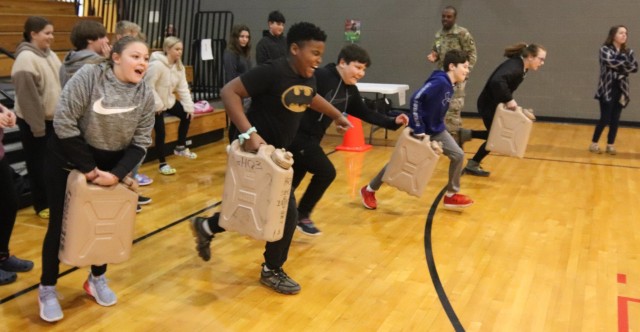 Middle school students expand knowledge about the Army