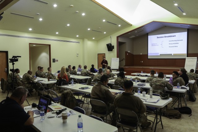 Chaplains train the trainer