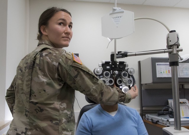 LRMC optometry services open to all eligible family members, retirees and others