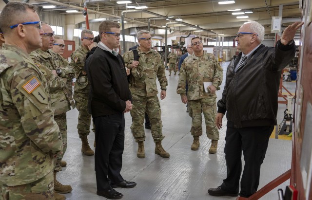 Secretary of the Army visits 403rd AFSB in South Korea