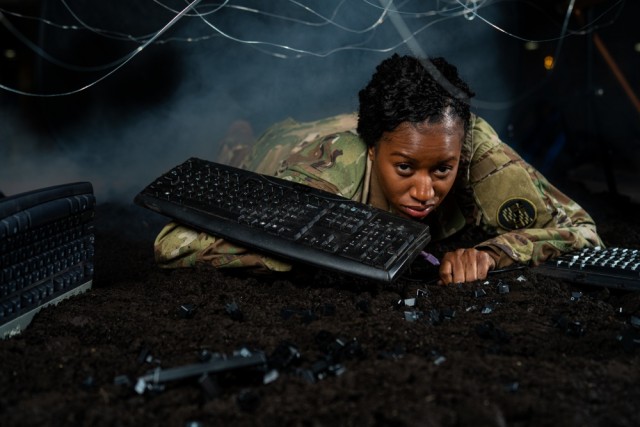 Maryland Army National Guard member wise beyond her rank