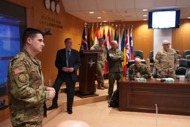 U.S. Army Futures Command's Futures and Concepts Center Teaches Multi-Domain Operations to NATO Allied Land Command