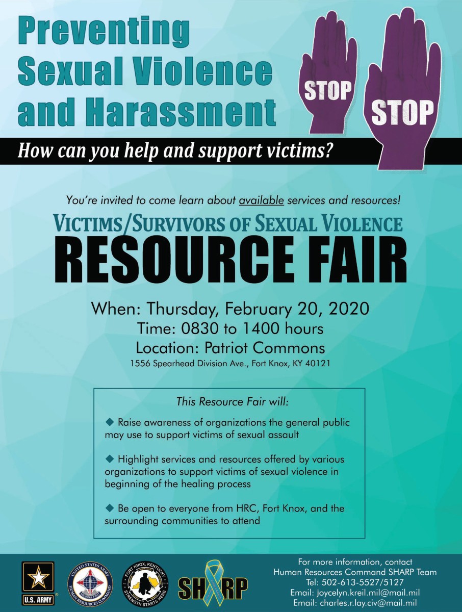 Hrc To Host Victimssurvivors Of Sexual Violence Resource Fair Feb 20 Article The United 3603