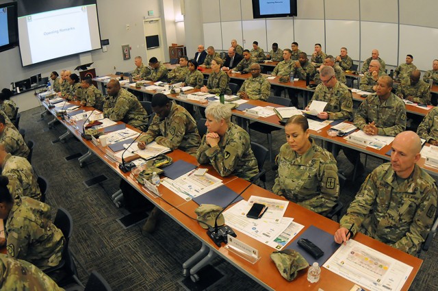 Senior sustainment warrant officers gather at Fort Lee