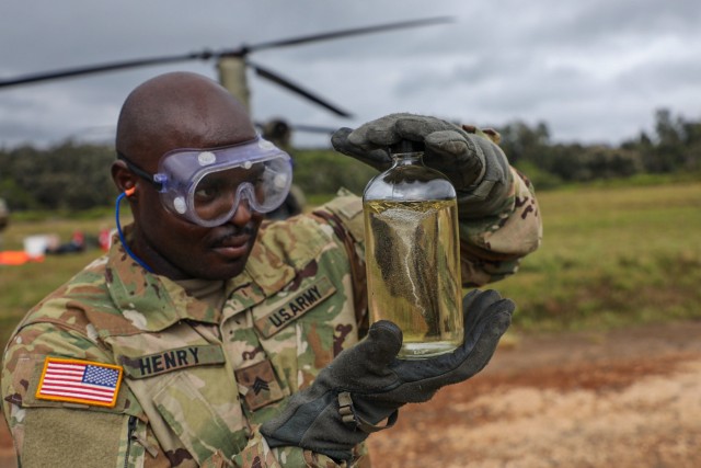 Aviation Brigade practices