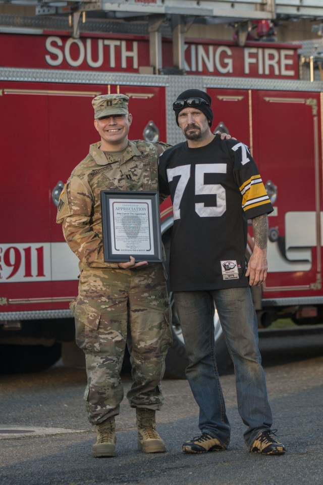23rd BEB Soldier Aids RV Crash Victim