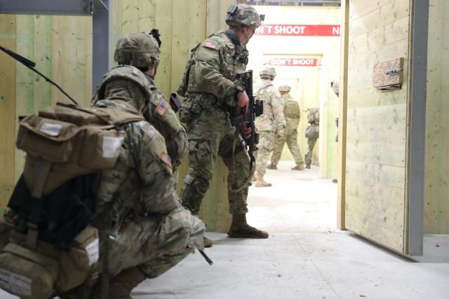 1st Battalion, 9th Cavalry Regiment Combined Arms Live Fire Exercise, Day One