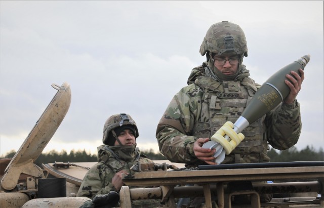 1st Battalion, 9th Cavalry Regiment trains with Croatia during CALFEX