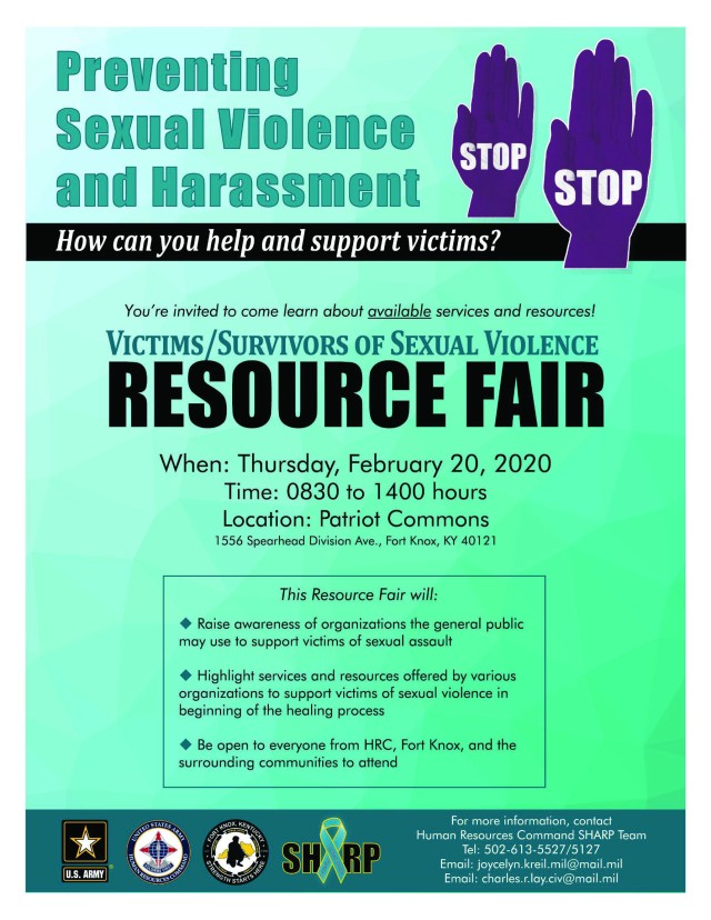 SHARP Resource Fair