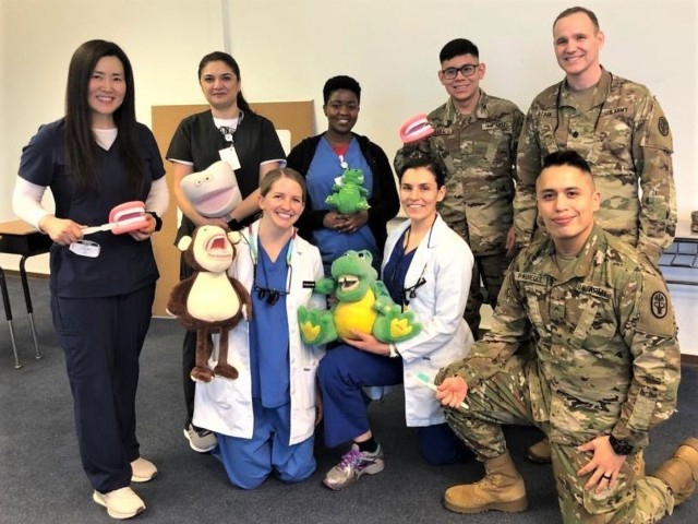 Wiesbaden Army Dental Clinic promotes children's dental health