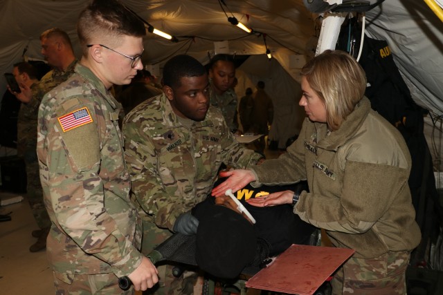 Iowa National Guard uses moulage for realistic medical training