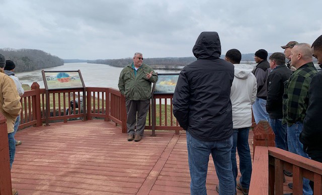 Staff ride offers Soldiers insight on Civil War contracting