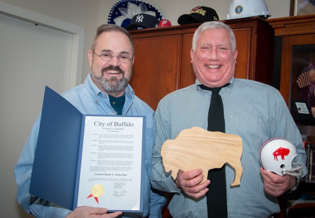 INSCOM chief of staff honored with City of Buffalo proclamation