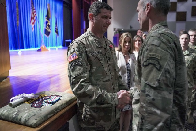 75th Ranger Regiment Welcomes New RSM during Change of Responsibility