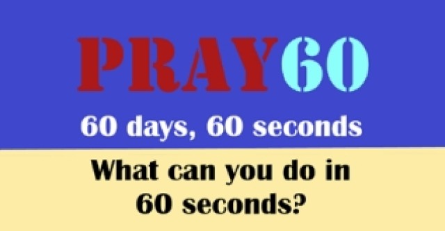 Join Pray60 - change the world