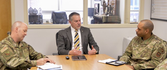 Chief Master Sergeants of the Air Force visit the NCOLCoE