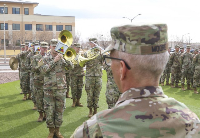 Iron Brigade colors casing ceremony